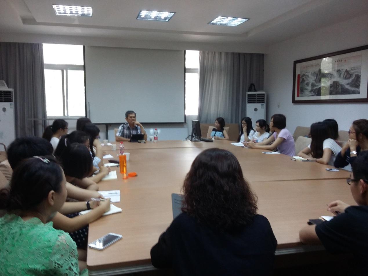 美俄勒冈州立大学伍国文教授来十大买球官网进行学术交流