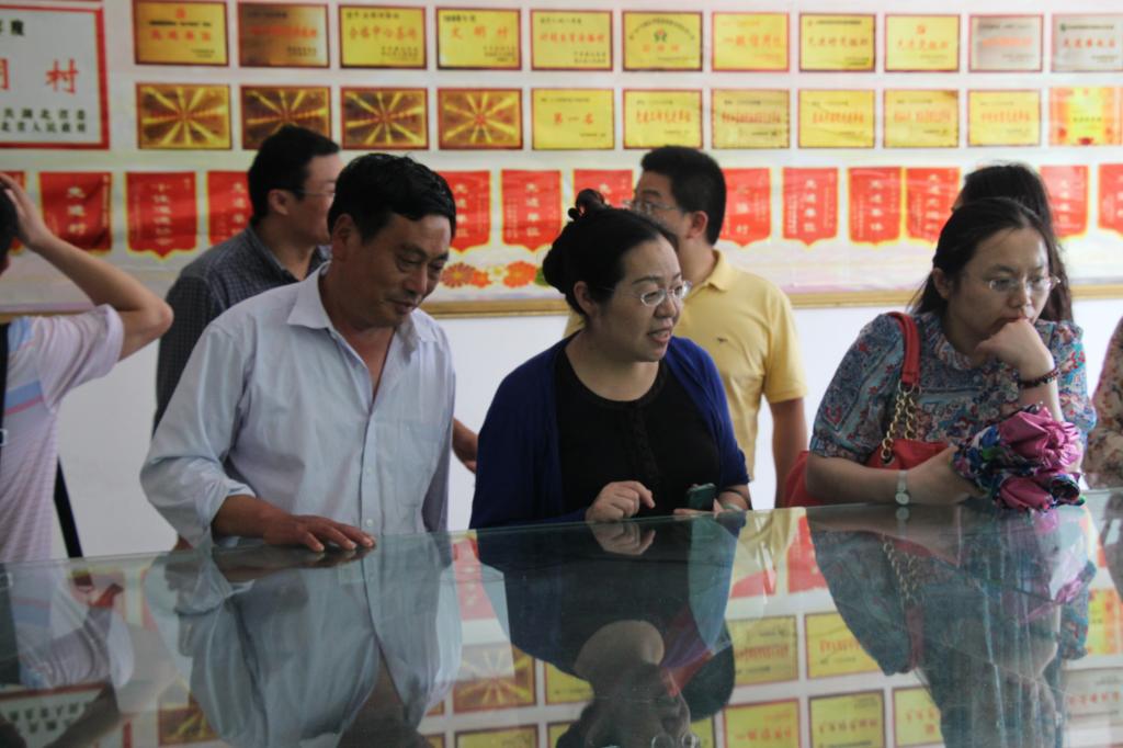 教师进农户，理论下基层——十大买球的正规网站全体党员教师赴英山县乌云山村学习调研